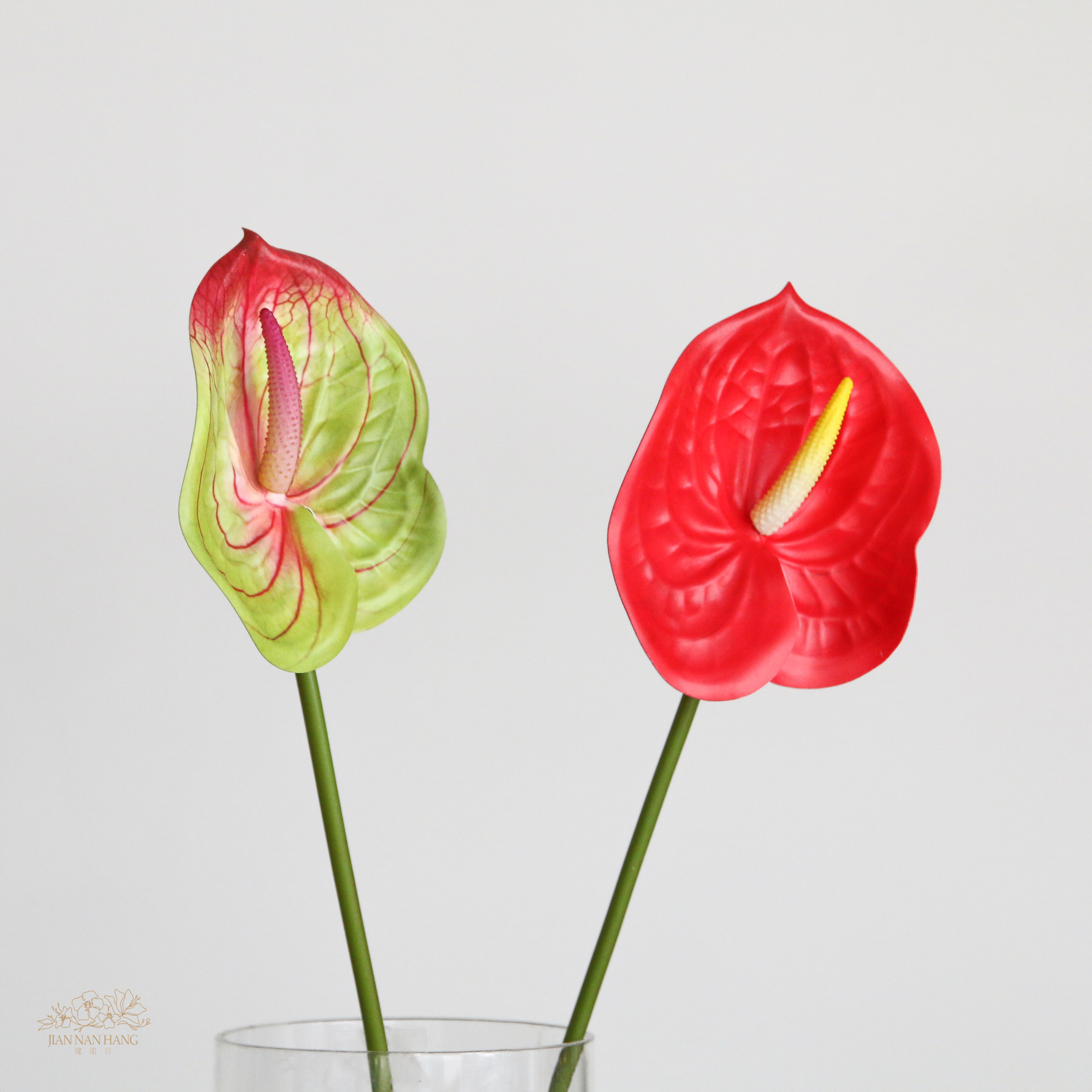 人造花 小紅掌 2色