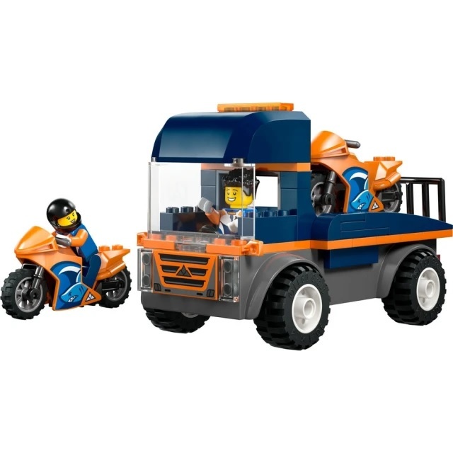 【玩具研究中心】LEGO 樂高 City系列 摩托車運輸車 60491