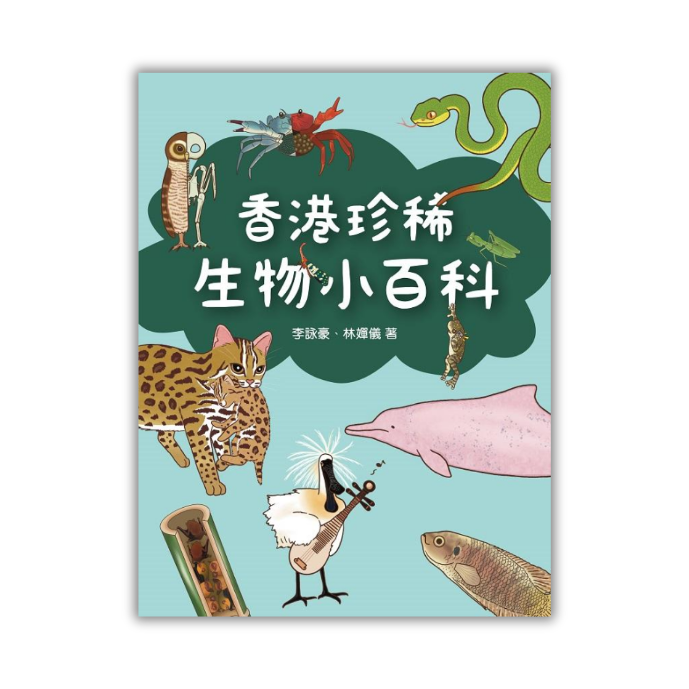 《香港珍稀生物小百科》｜李詠豪、林嬋儀 著｜皇冠