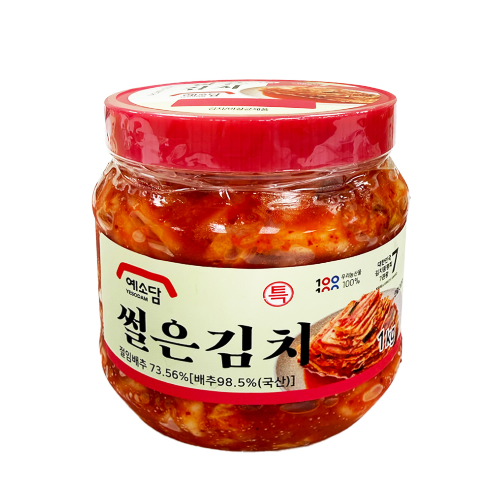 【BK SHOP】YESODAM韓國KIMCHI切片1kg