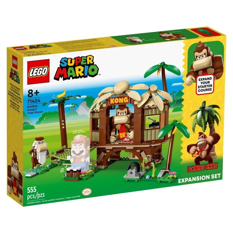 【玩具研究中心】LEGO 樂高 任天堂 超級瑪利歐 咚奇剛的家 71424
