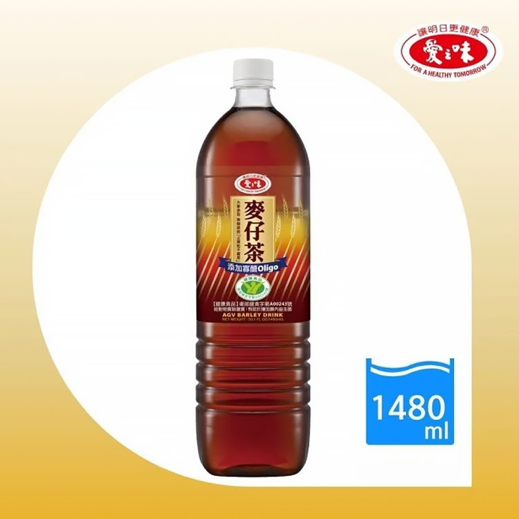 【愛之味】麥仔茶1480ml 麥茶 清涼 退火 家庭號 飲料