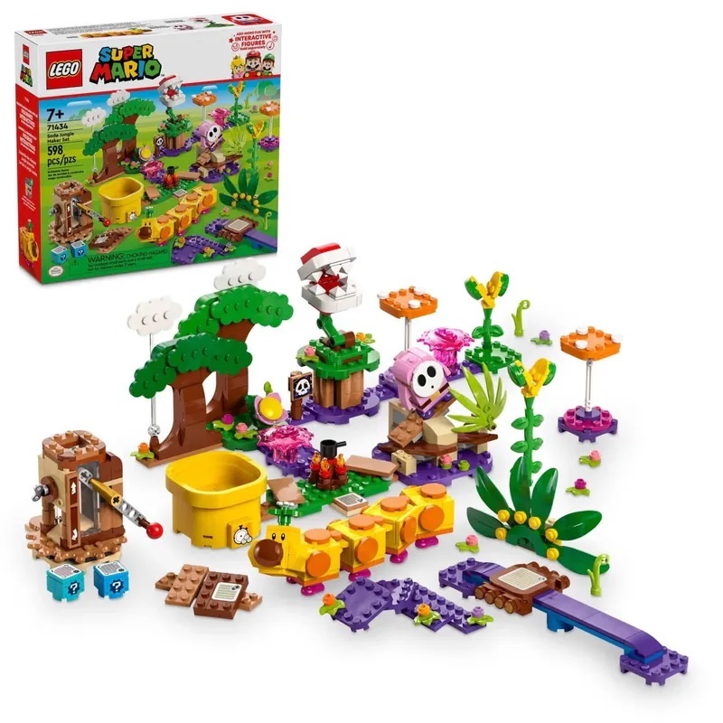 【玩具研究中心】LEGO 樂高 任天堂 超級瑪利歐 蘇打叢林 創作組合 71434