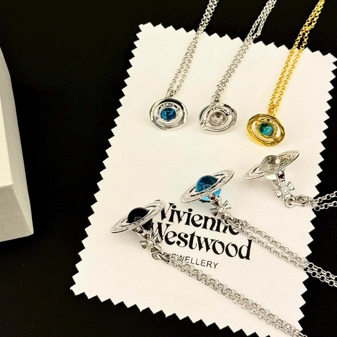 18k”orb 土星晶球/銀黑球款中小號”高奢定製項鍊