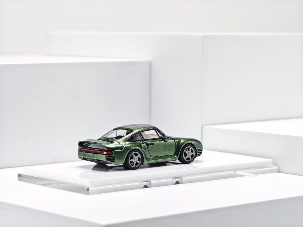 預訂: 1/64 Zincit Model Porsche 959 Metallic Green (ZMP959G )