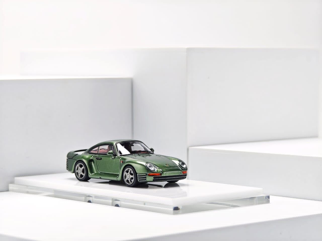 預訂: 1/64 Zincit Model Porsche 959 Metallic Green (ZMP959G )