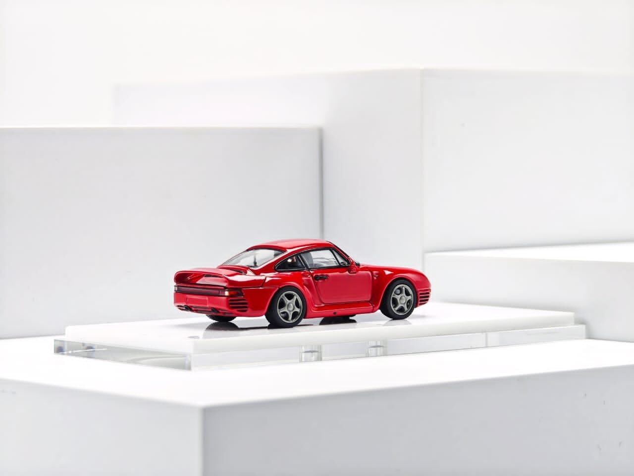 預訂: 1/64 Zincit Model Porsche 959 Racing Red (ZMP959R )