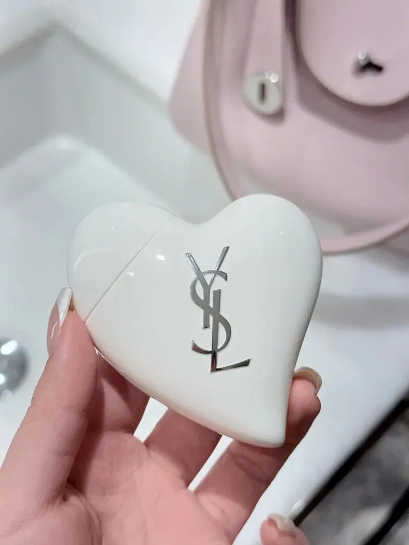 【逢甲 FUZZY】YSL 獵心精華愛心護手霜 ROSÉ 同款  白色愛心 50ml 聖羅蘭