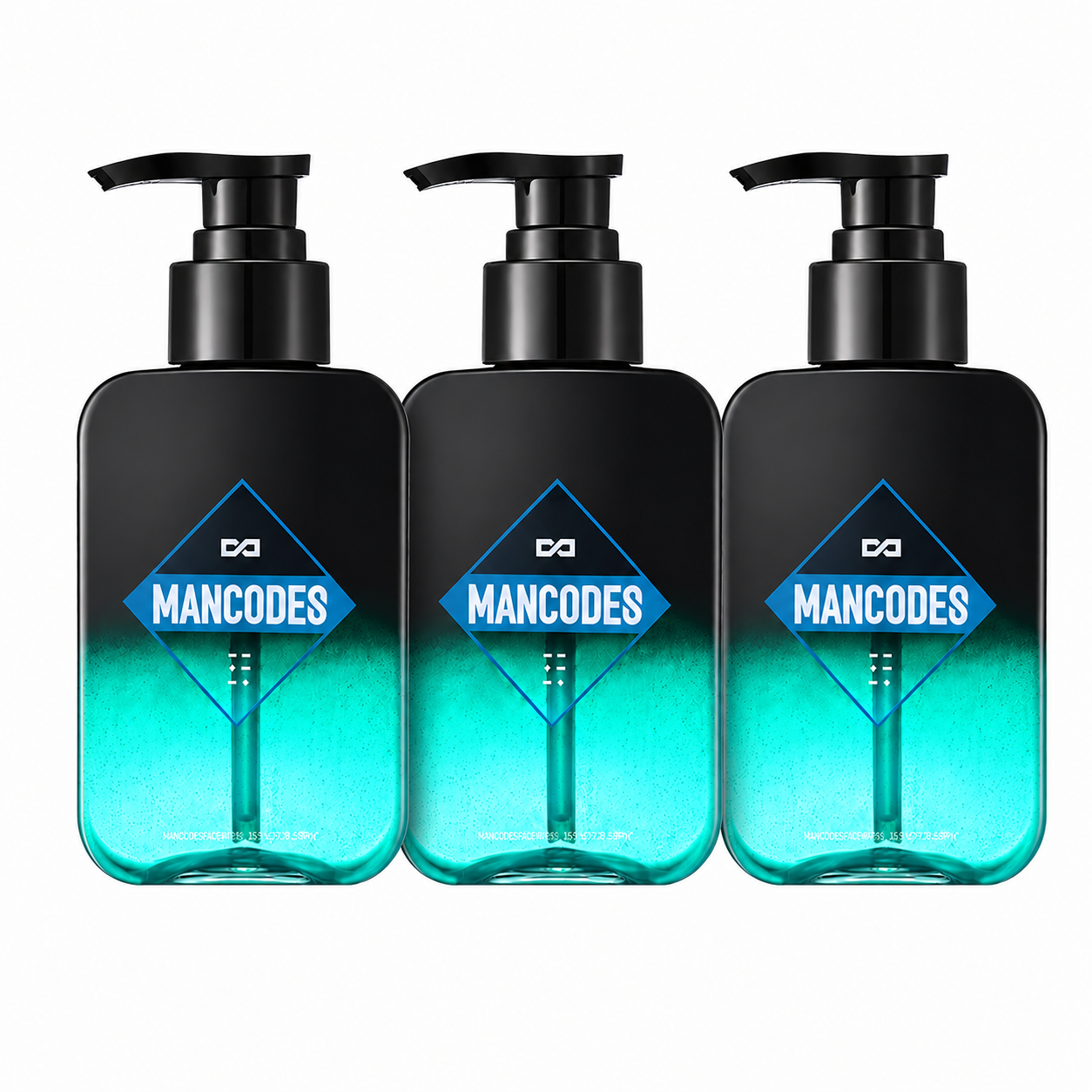 MANCODES左顏右色 微酸潔面乳II(150g) 3入組