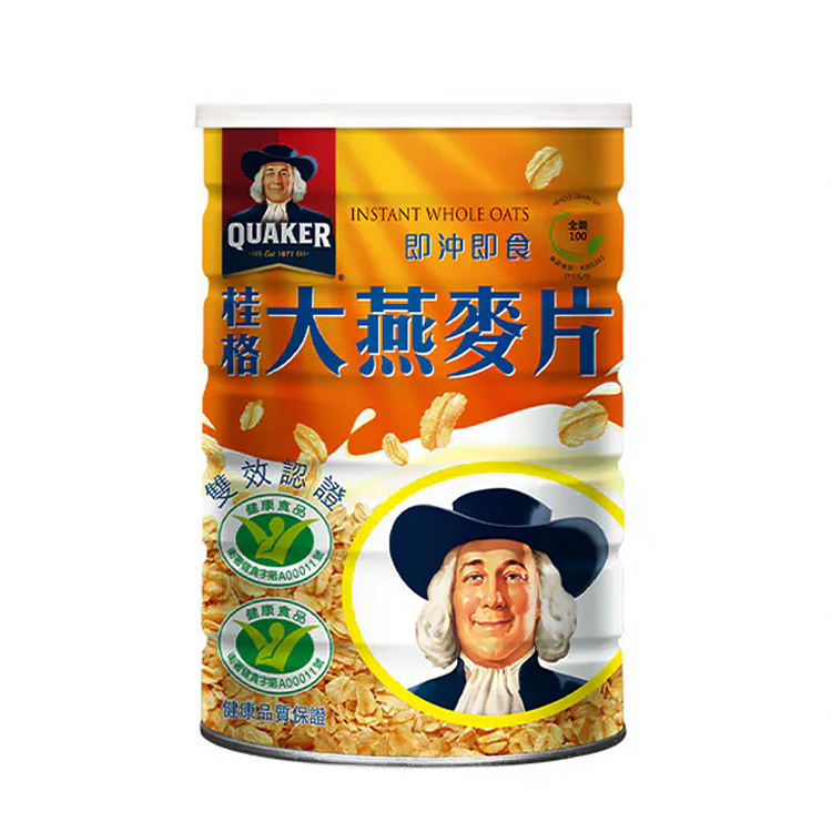 【桂格】即沖即食大燕麥片1100g