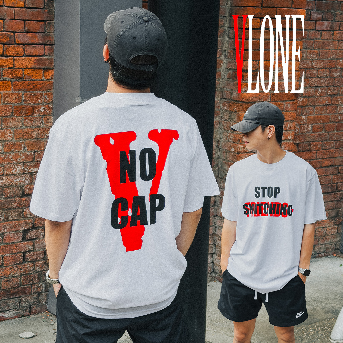VLONE Stop snitching 短TEE
