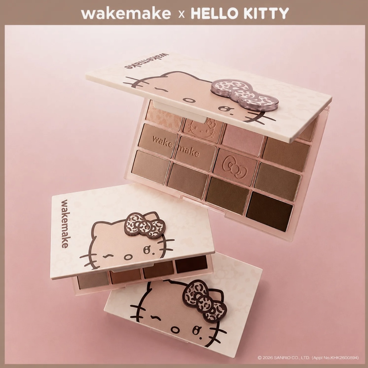 WAKEMAKE x Hello Kitty豹紋系列 眼影盤#30