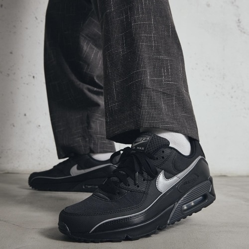 NIKE AIR MAX 90 PREMIUM 全黑 反光 運動鞋 氣墊 男鞋 HV4517-002