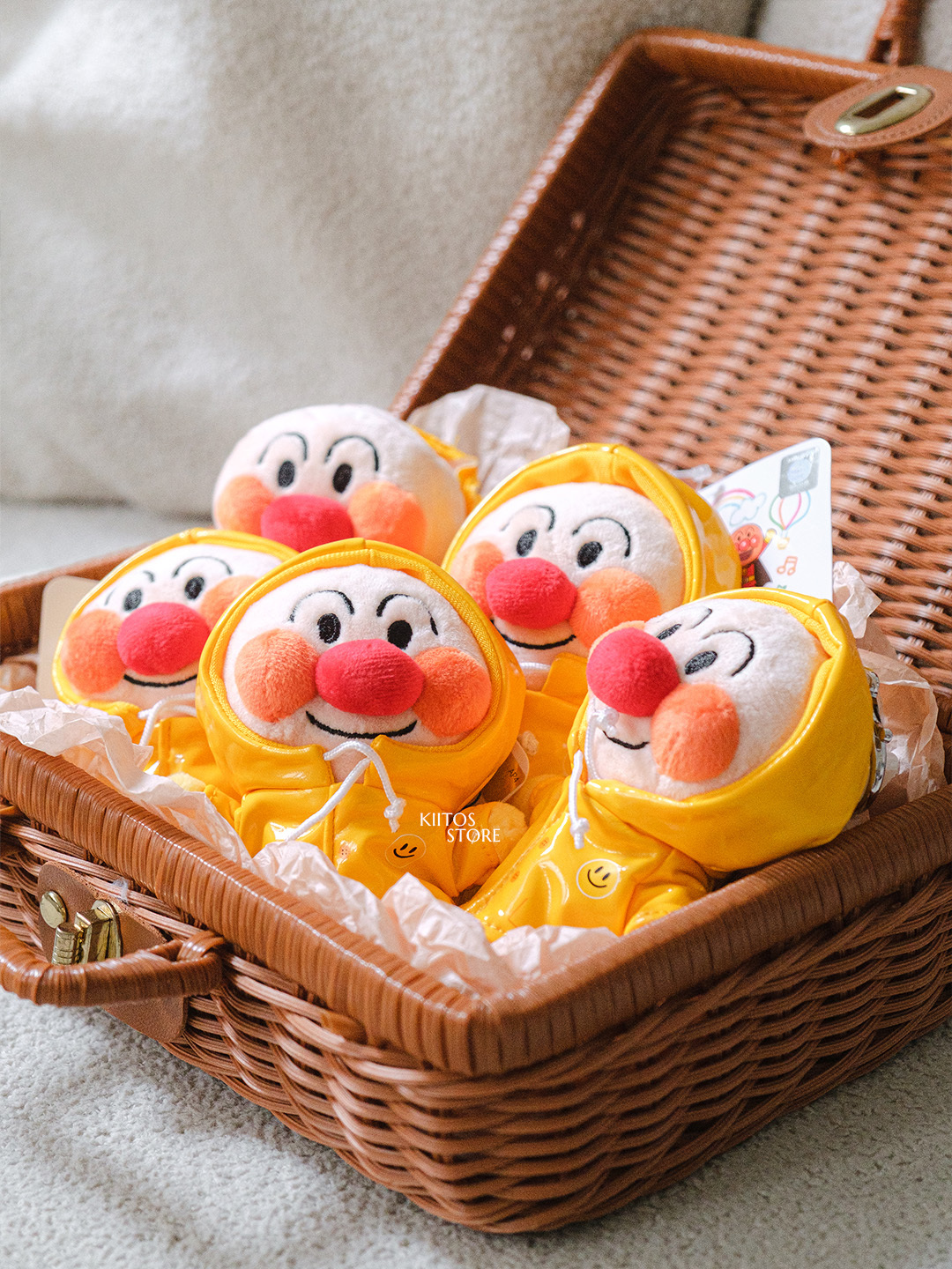 【現貨】韓國 CGV x 麵包超人 聯名限定 可穿脫 雨衣 Anpanman 吊飾