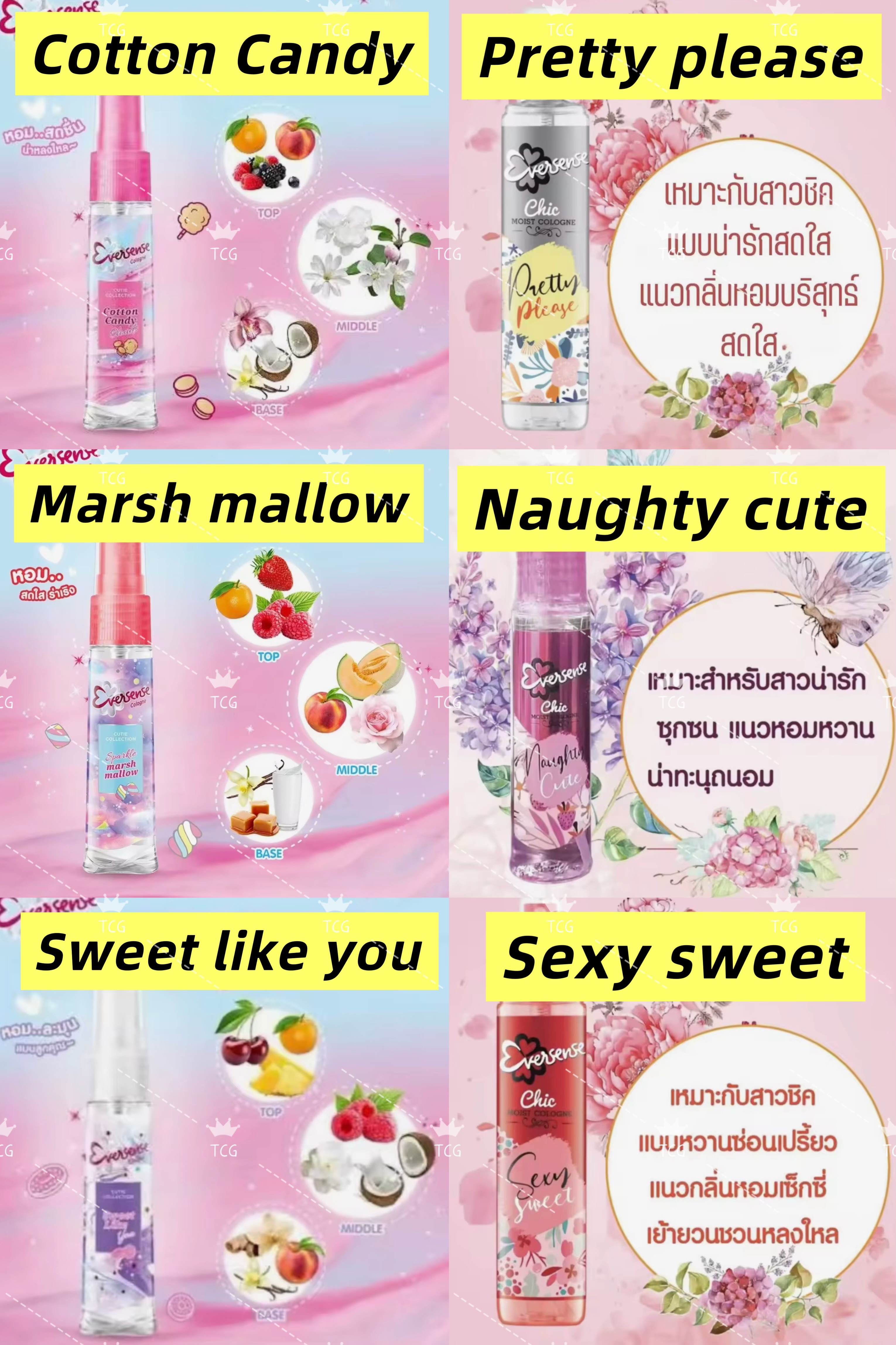 TH2 Eversense香水身體噴霧20ml