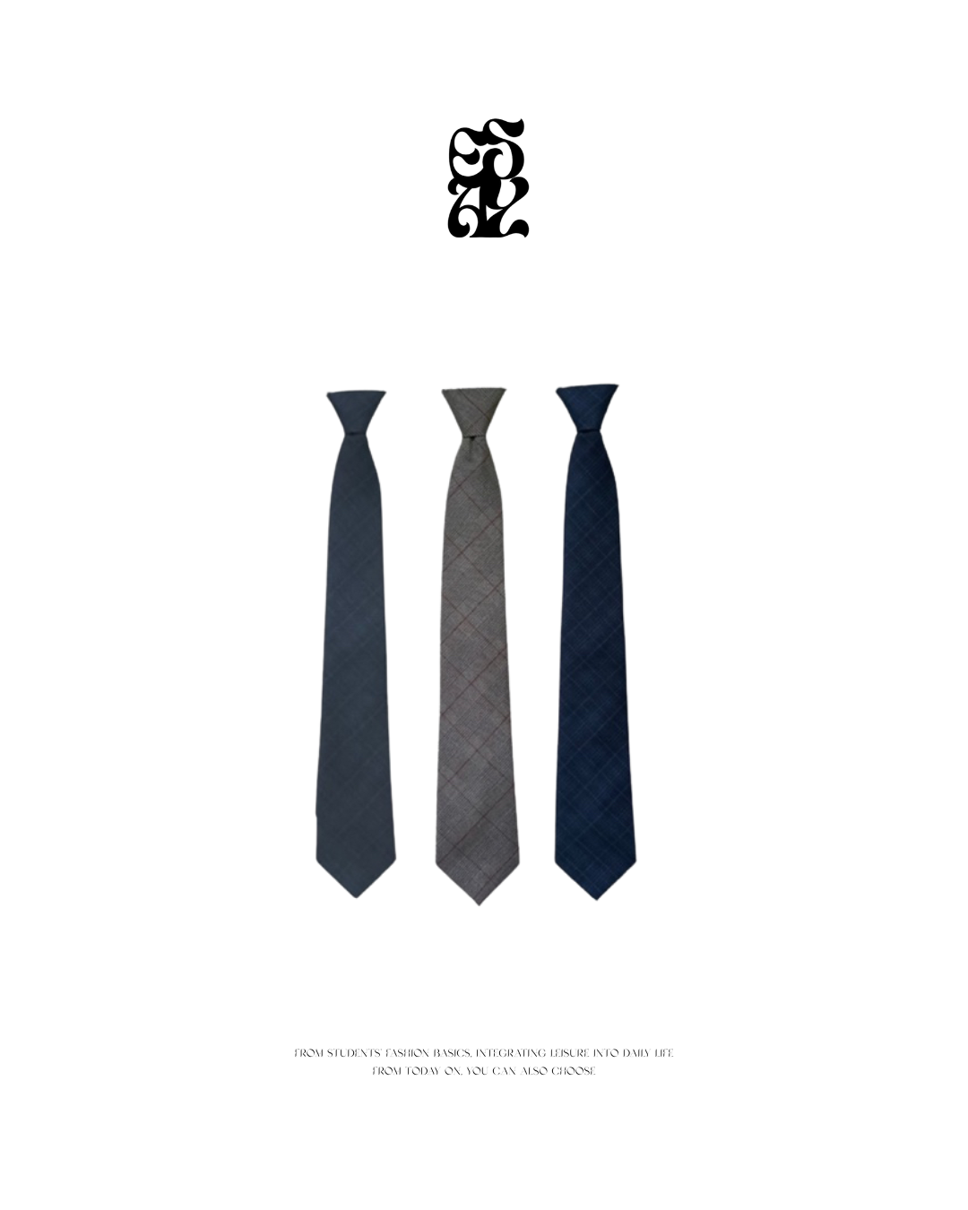 HR菱格紋自動領帶