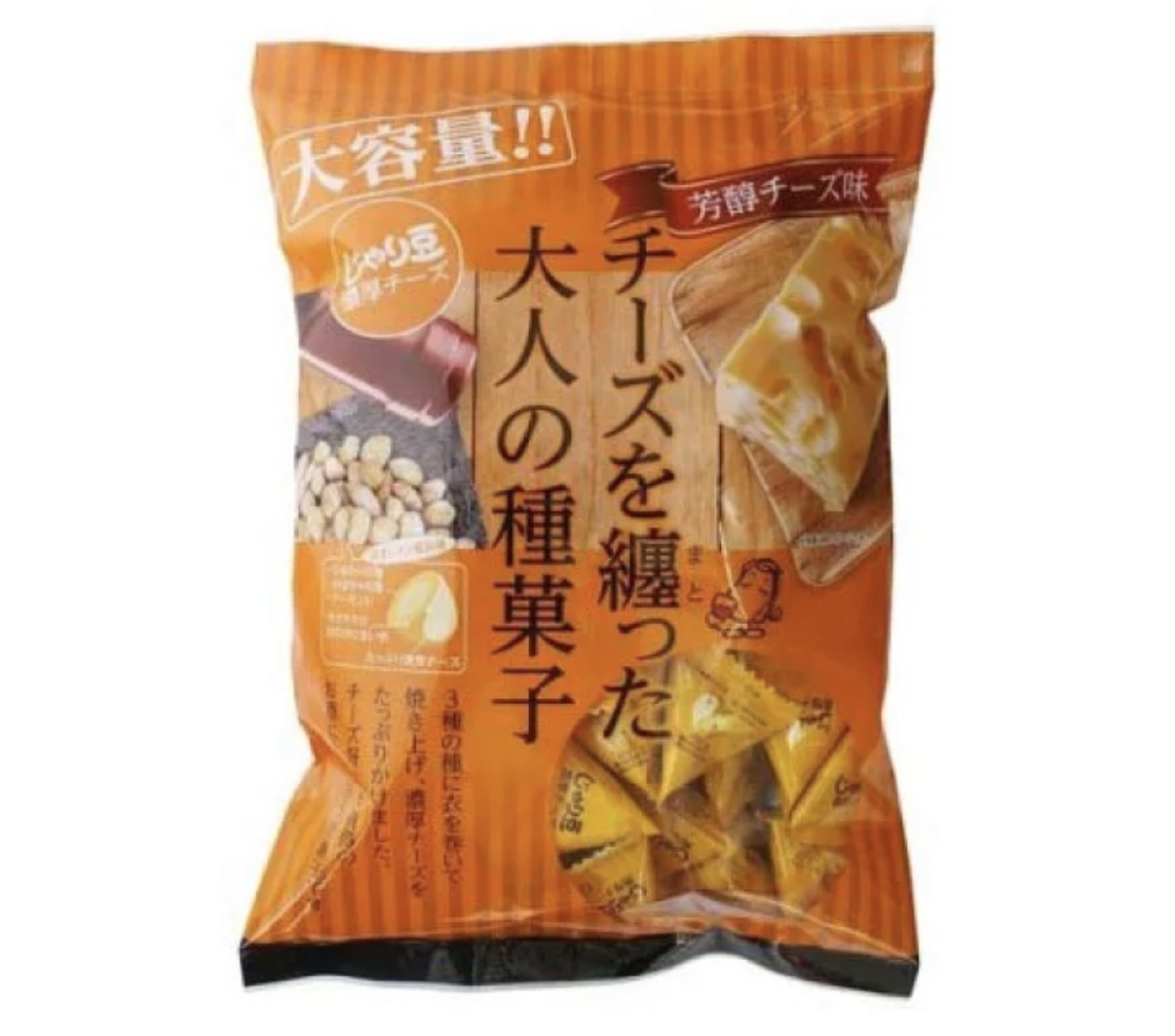 【長線好評】JP 三種芝士風味瓜子脆脆 0059 TK260601