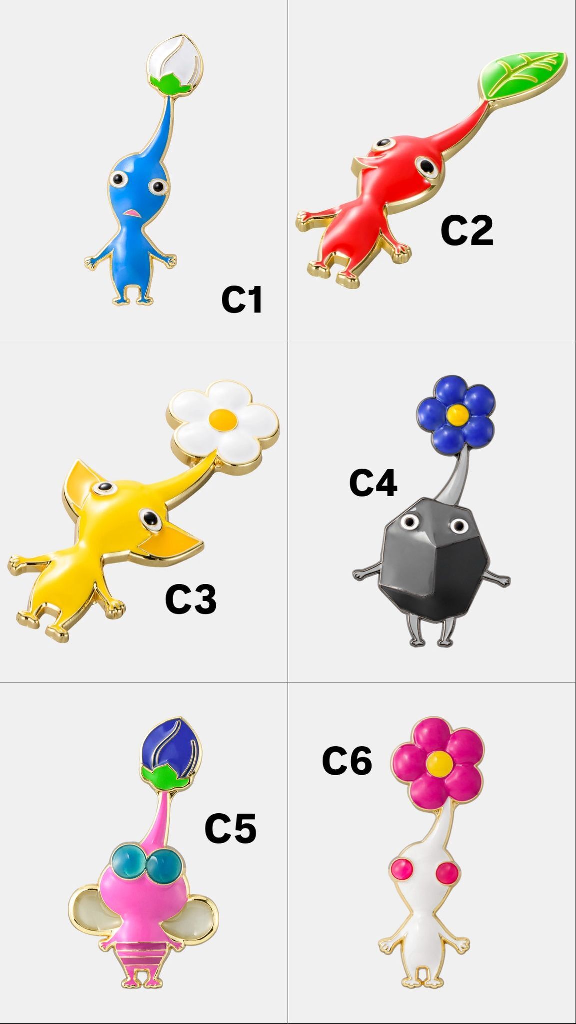 【現貨】PIKMIN 皮克敏 PIN 扣針／徽章（九款）