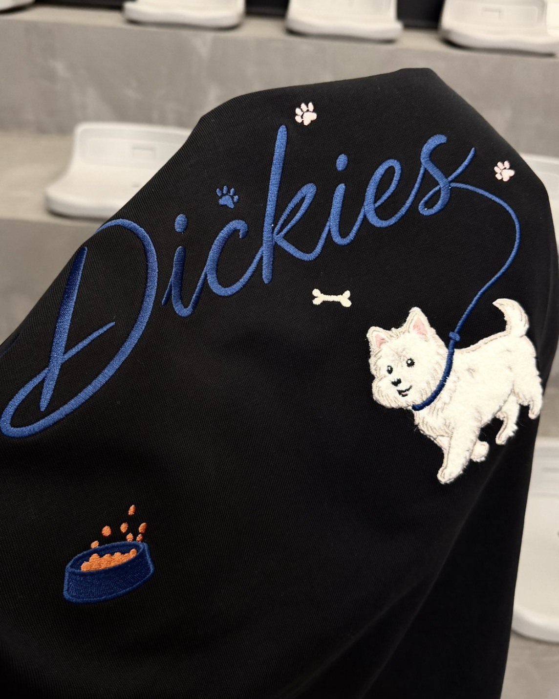 <狗狗控必備>Dickies 美式 復古 logo 重磅 純棉 短袖 狗狗刺繡款 4色
