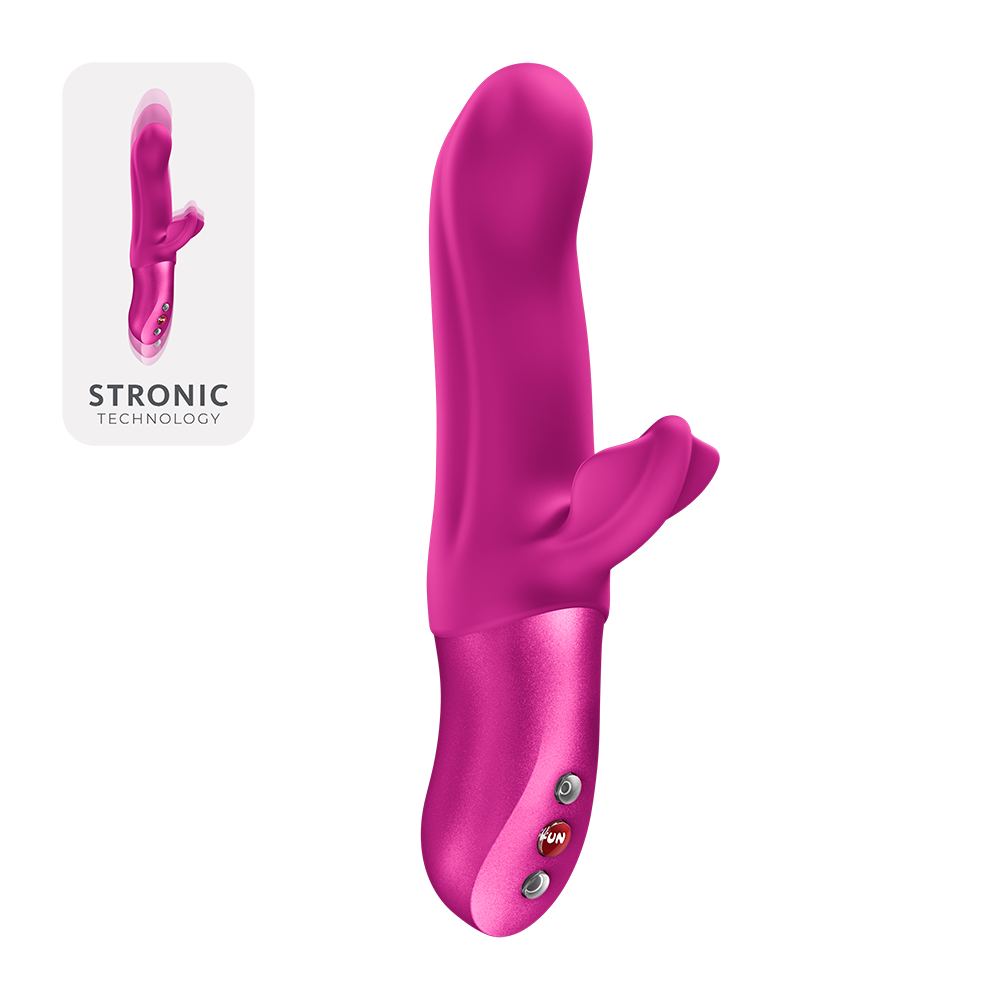 德國 FUN FACTORY BI STRONIC FUSION 深層衝擊自動抽送兔耳按摩棒