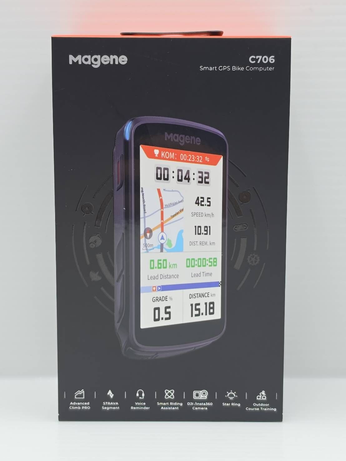 MAGENE 邁金 C706 GPS碼表 自行車錶 智慧型 GPS 自行車碼錶 中文碼錶