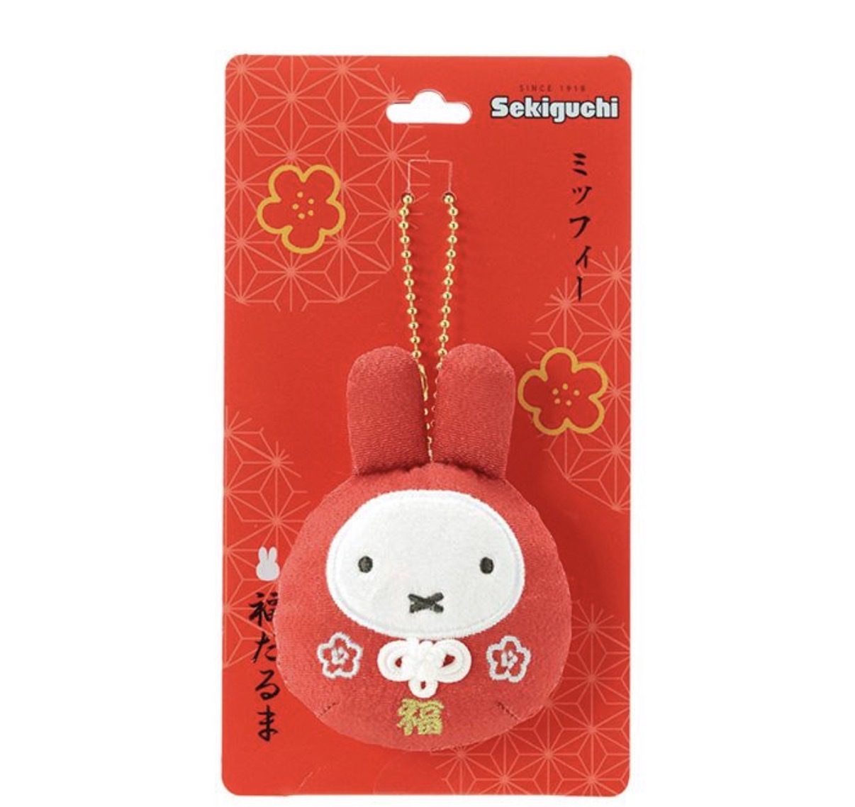 JP Miffy 和布御守達摩吊飾 0549 TK260601