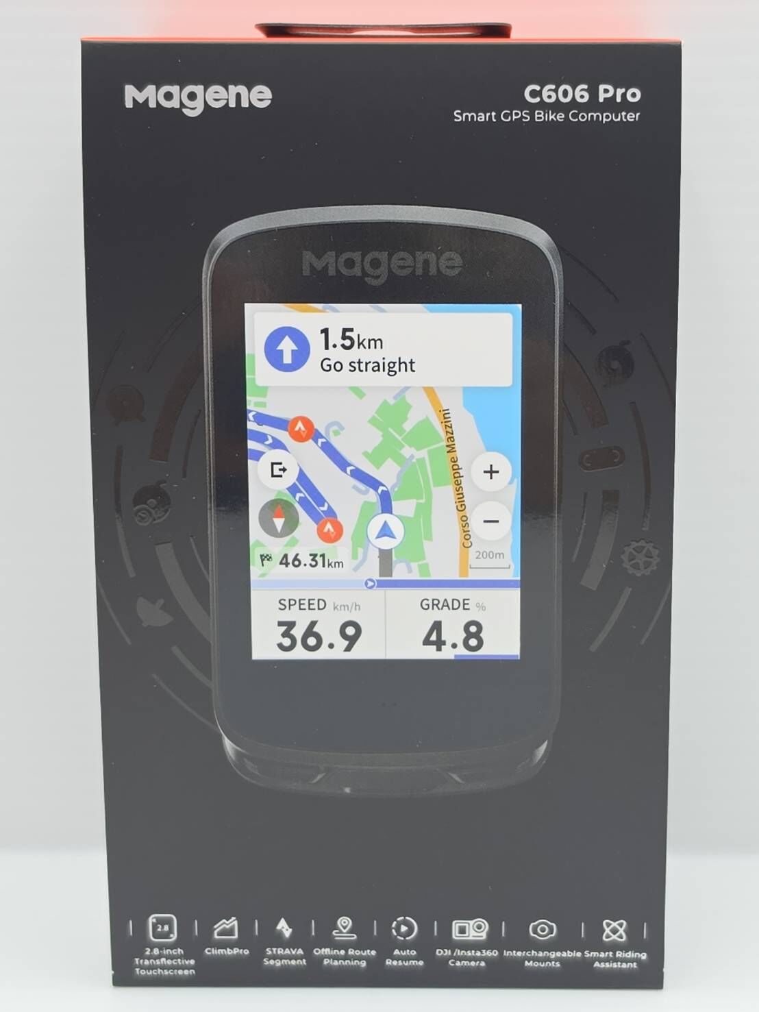 MAGENE 邁金 C606 PRO GPS碼表 自行車錶 中文碼錶 智慧型 GPS 自行車碼錶