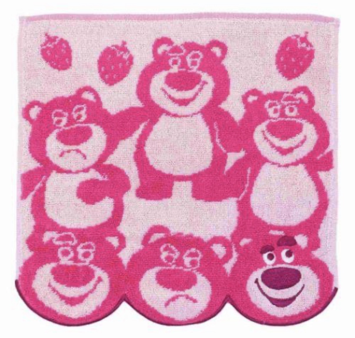 JP Lotso 密集式款方巾 粉 1371 TK260601