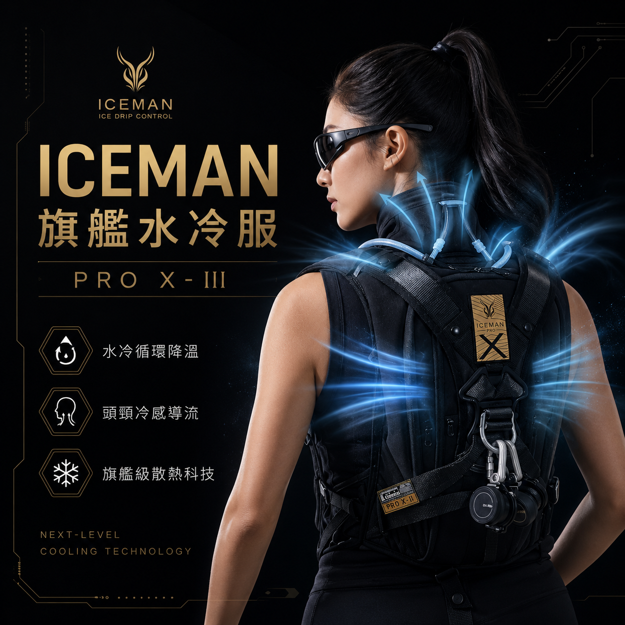 天掌五金｜ICEMAN PRO X-III 旗艦水冷服CELLMAX