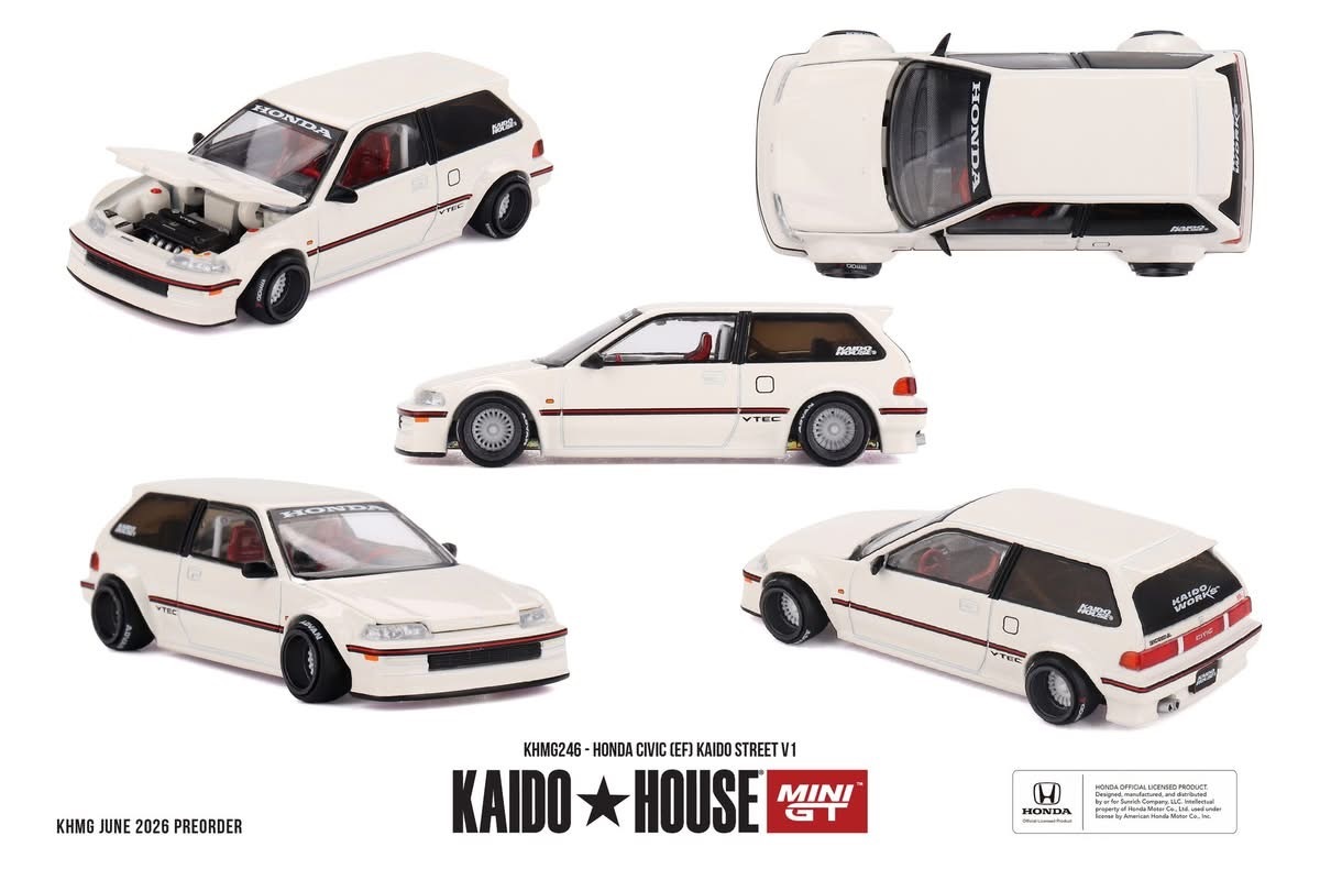 預訂Pre Order- Kaido House Honda Civic (EF) Kaido Street V1       (KHMG246)