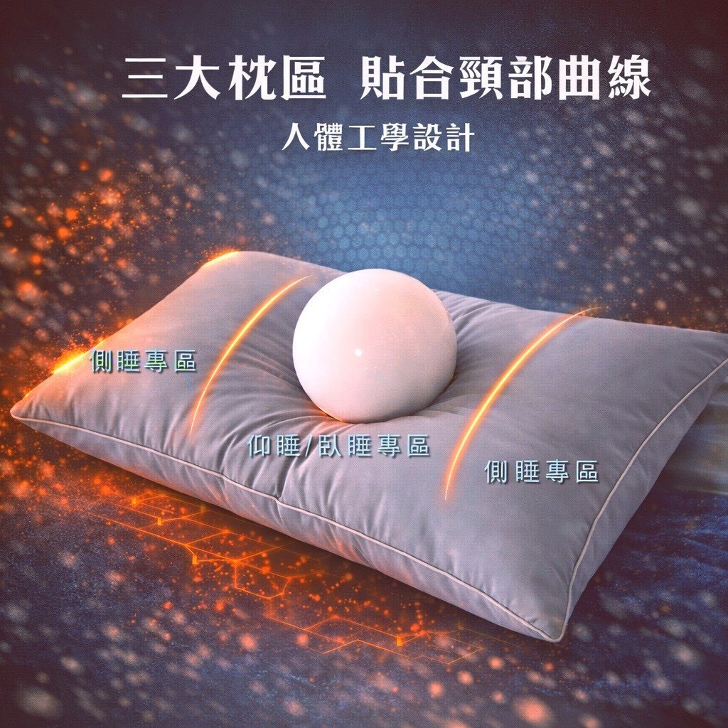 MIT台灣製造石墨烯枕 1套2個