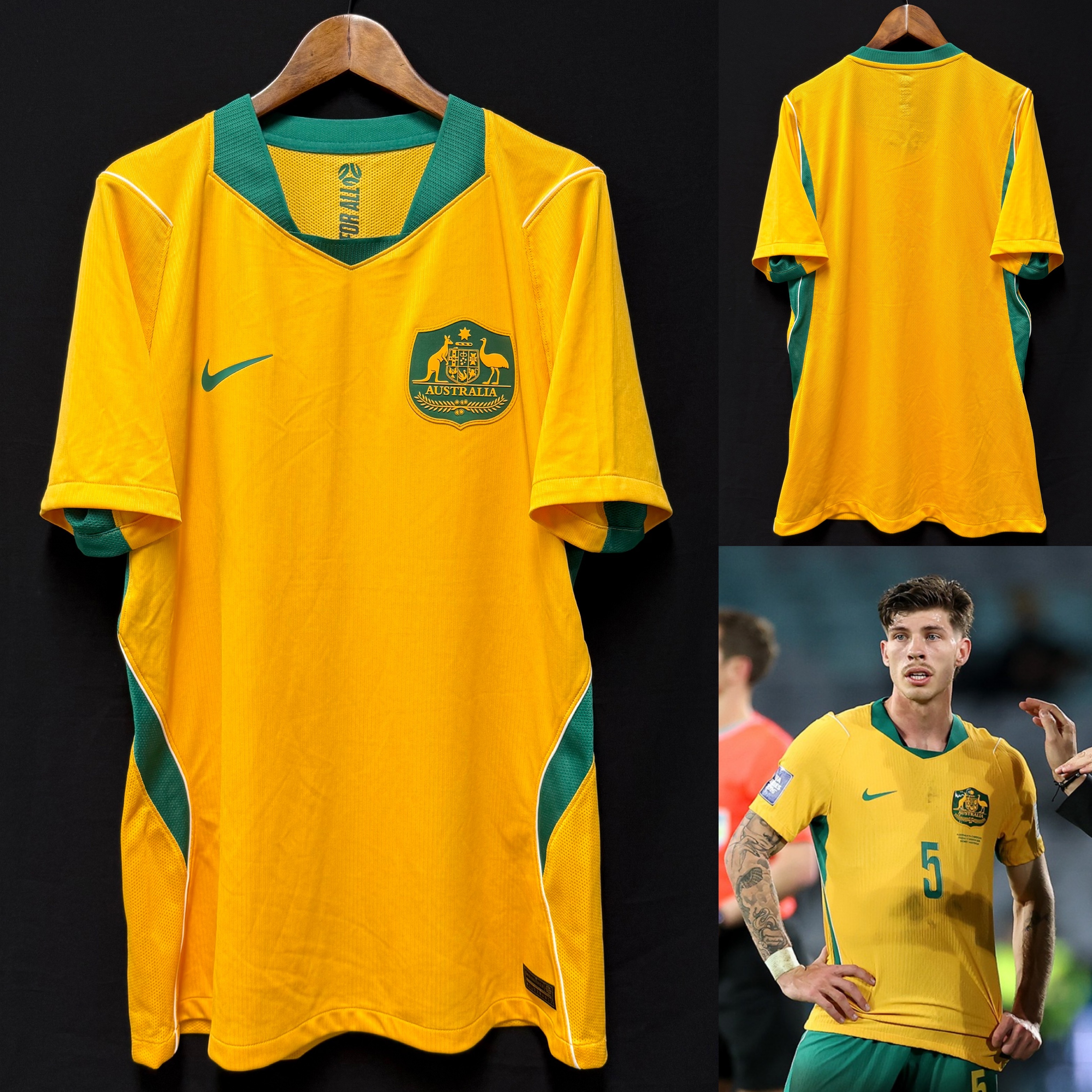 (Player Issue) Australia 2026-2028 Nike Home Player Issue Shirt