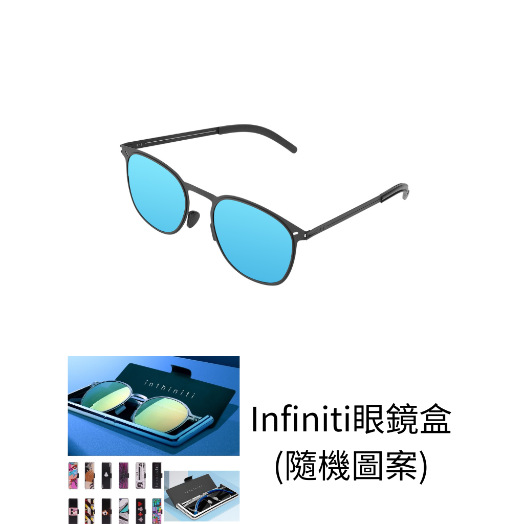 HKHG0602-015 Inthiniti ARGON II6007 Lightweight sunglasses Matte Black / Blue Mirror 13.63送 Infiniti眼鏡盒(隨機圖案) (T1/T100/T150/T200)
