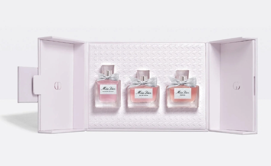 【Luxury】獨家限定 限量選品  DIOR 香氛世家 迪奧小姐衣櫥套裝 迪奧小姐香水迷你套裝 三件組 香水禮盒組 香水 噴霧 隨身瓶 攜帶瓶 淡香精