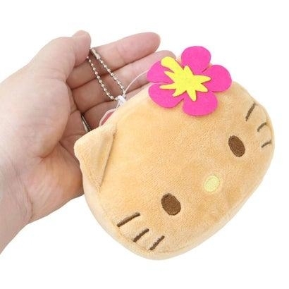 日本 Sanrio 可摺疊環保袋連頭形公仔收納袋