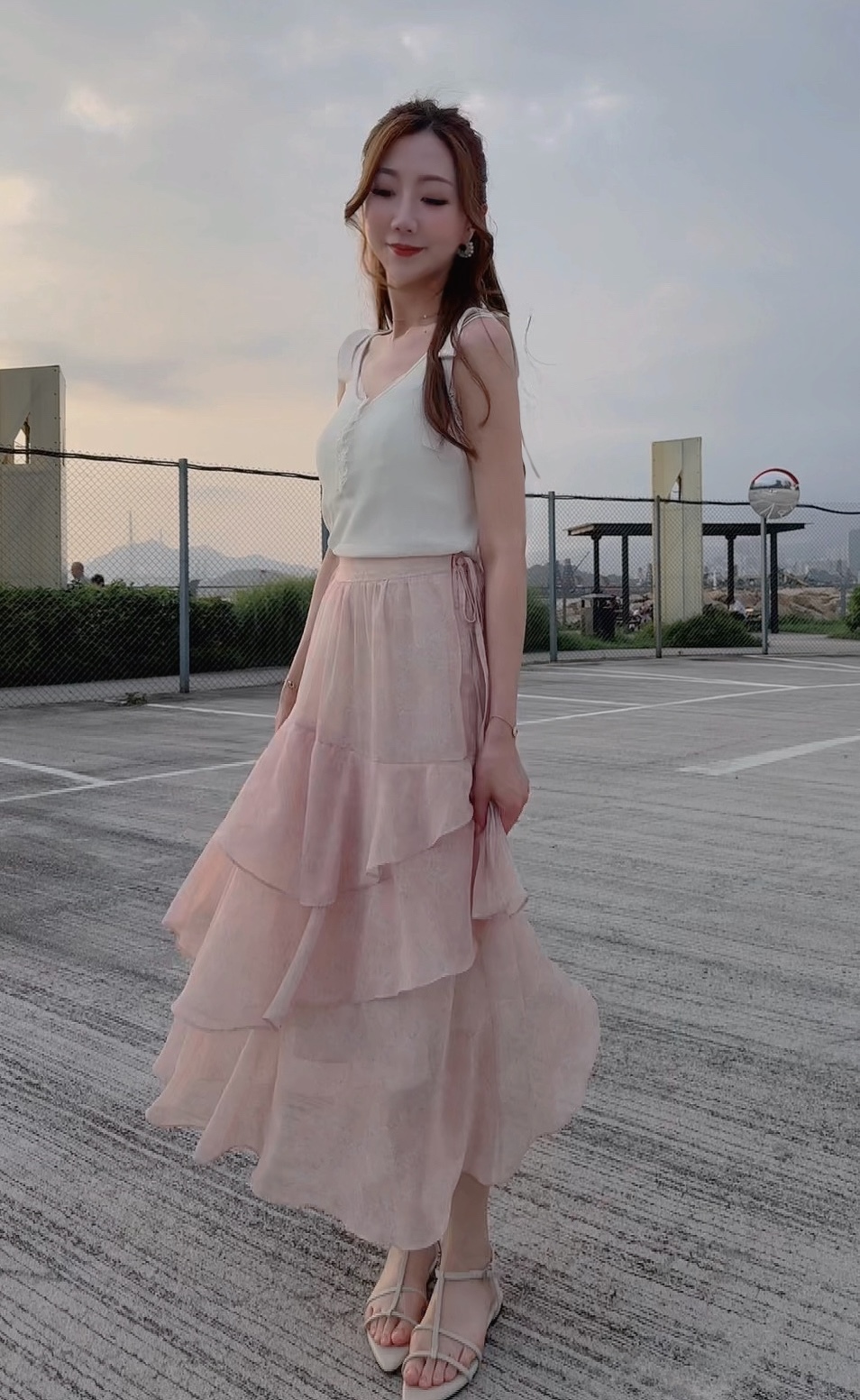 *BJ2 MADE SERIES* THE FLANERIE PASTEL FLOWY DRESS 260602