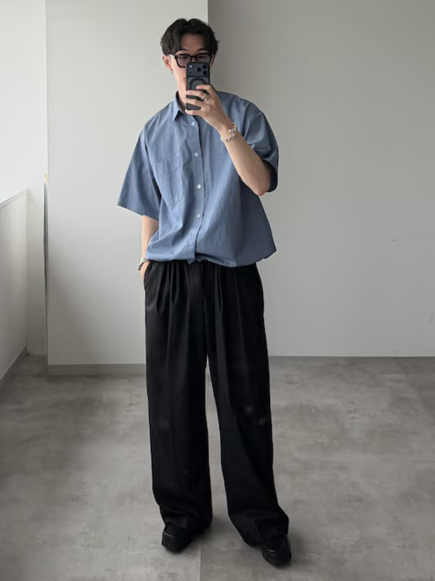 預訂 | WETTEMPT MICRO CHECK S/S SHIRT 微格紋短袖襯衫
