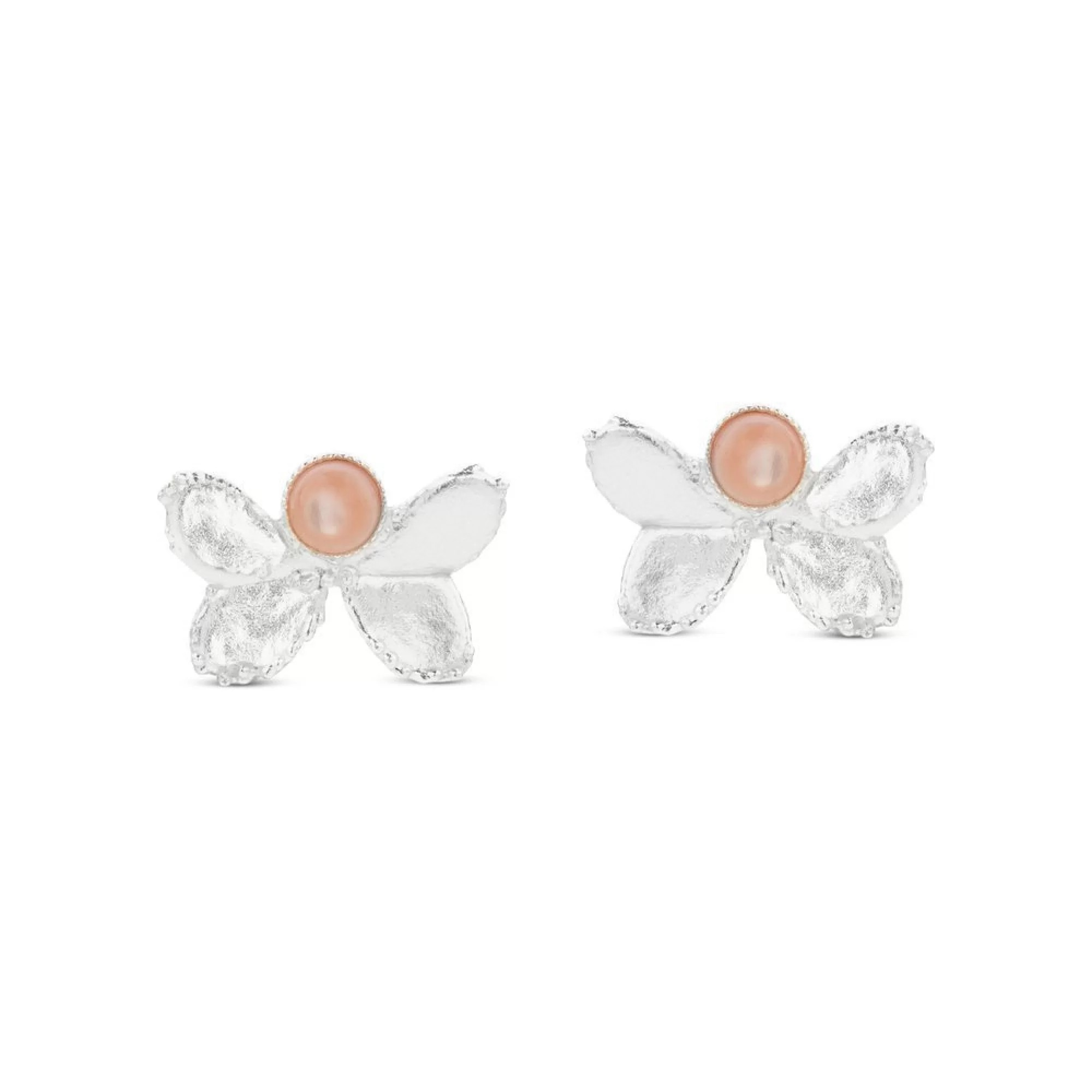 1TA0530-486 [THALLO] 三葉草耳環迷你耳釘，純銀 #s823a (EU)