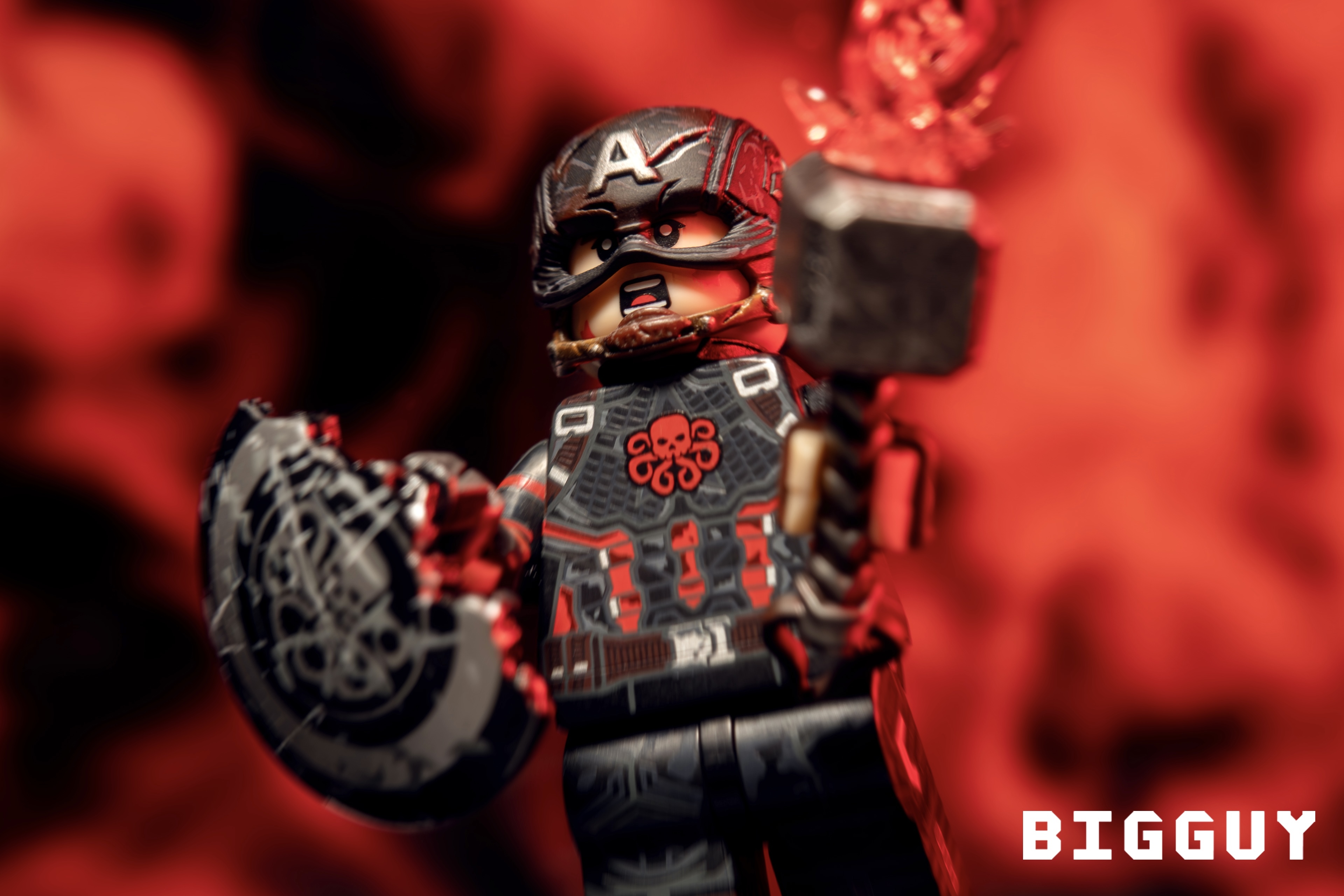 [Bigguy][In Stock] Captain America - Special Ver [PADprinted]