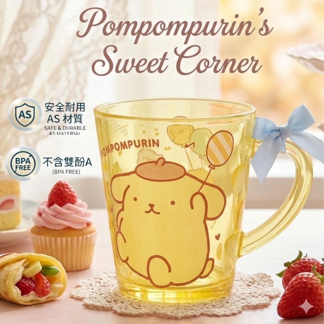 布丁狗  Sanrio 水晶杯