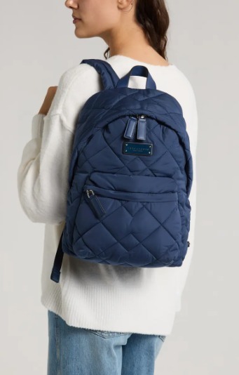 OBS481 Marc Jacobs 菱格尼龍背囊 30x36cm