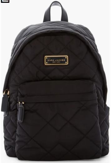 OBS481 Marc Jacobs 菱格尼龍背囊 30x36cm