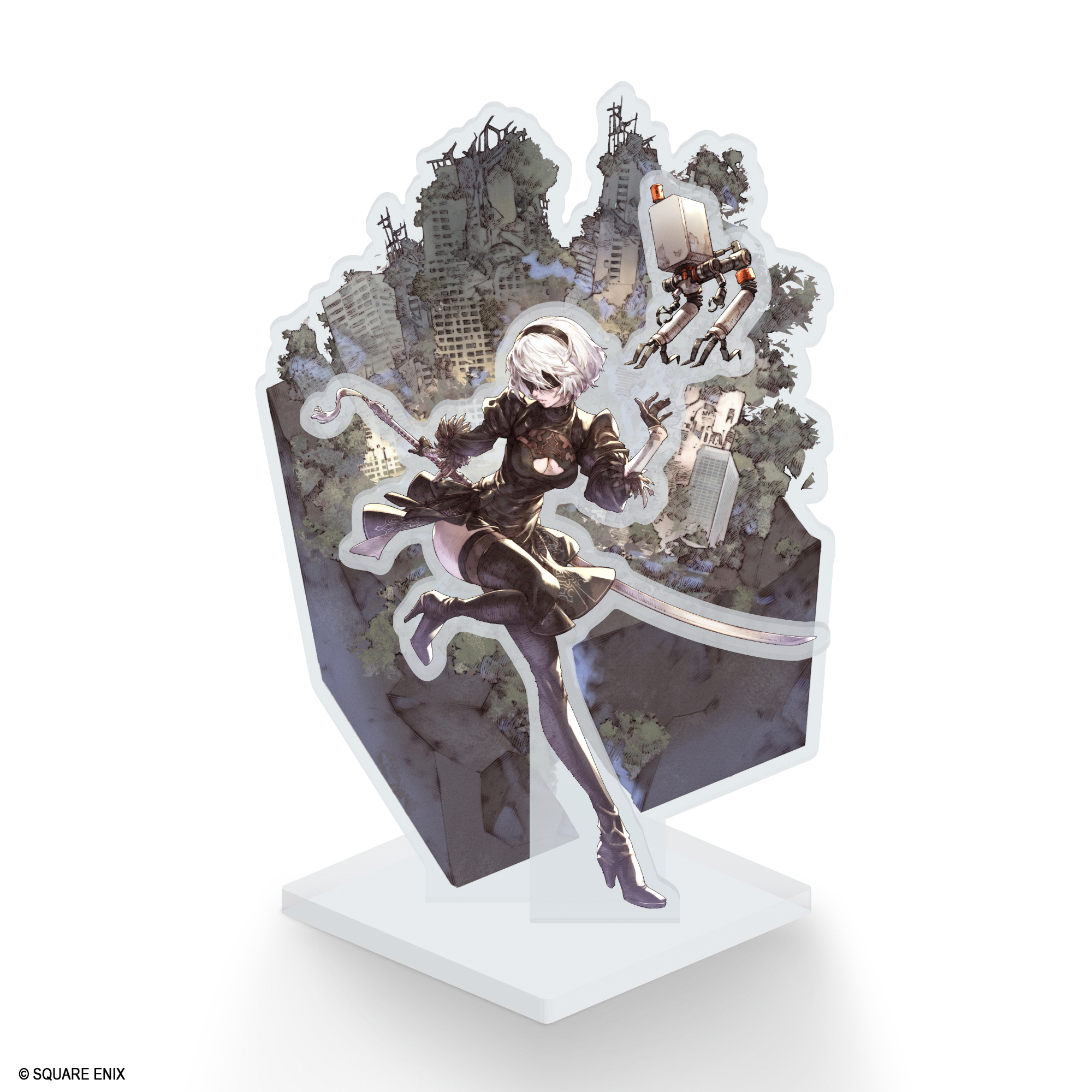 「ACG.GO」「預購」Square Enix《尼爾：自動人形》9週年紀念 壓克力場景立牌
