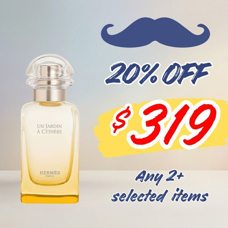 (2件8折)Hermes 愛馬仕 西苔島花園 中性淡香水 50ML(Barcode: 3346130417255)