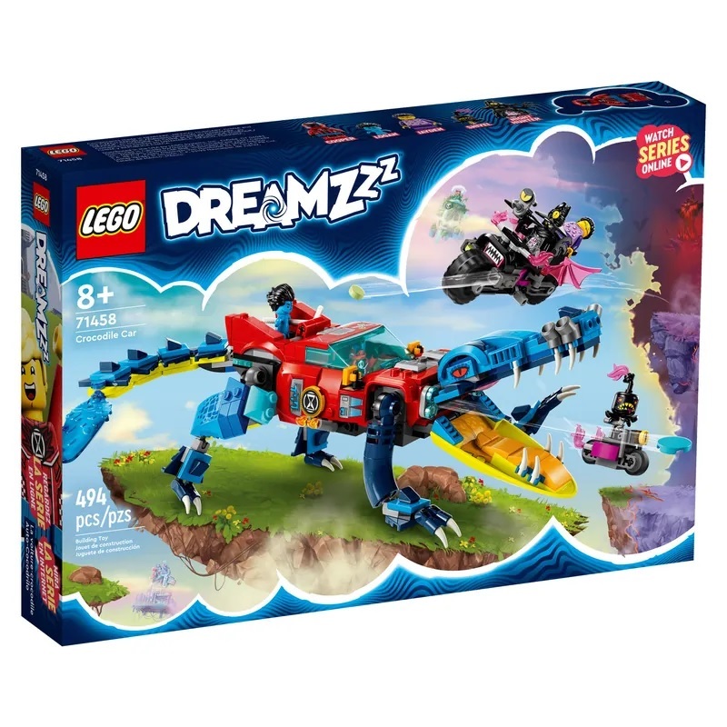 【玩具研究中心】LEGO 樂高 DREAMZzz 鱷魚車 71458