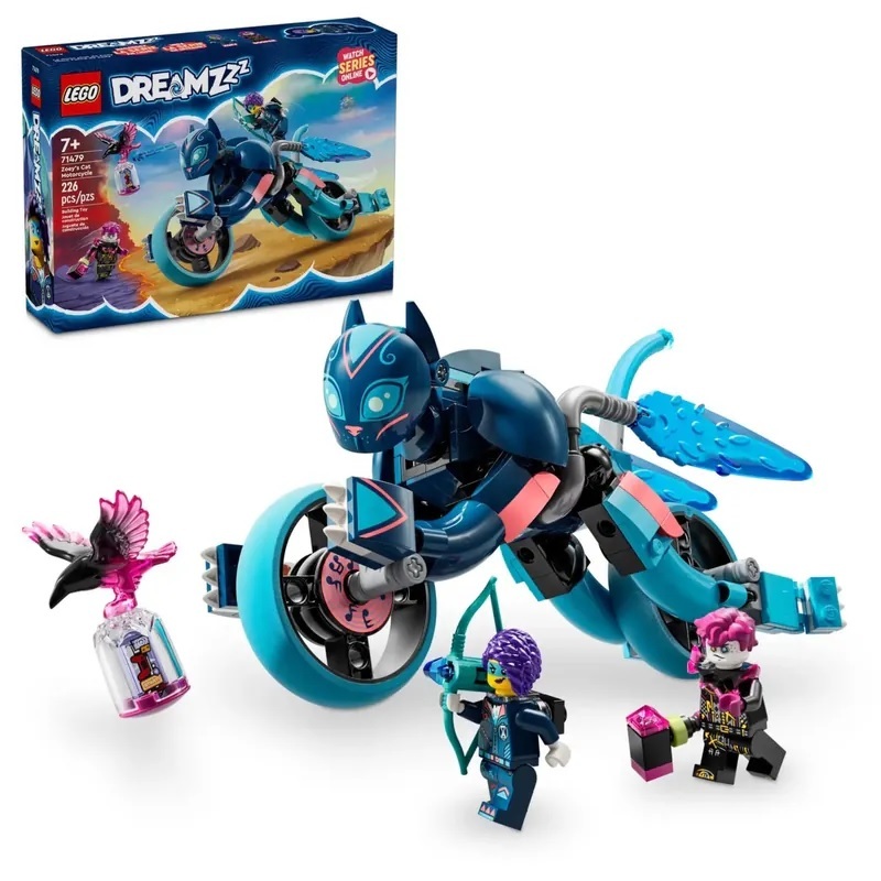 【玩具研究中心】LEGO 樂高 DREAMZzz 佐伊的貓咪摩托車 71479