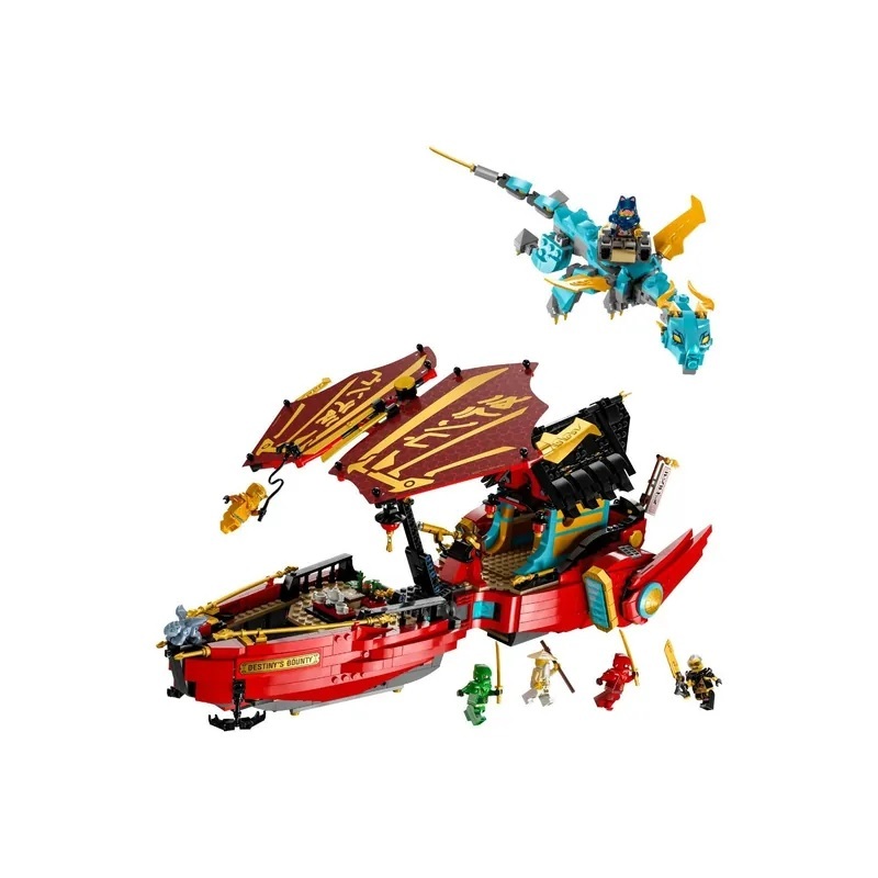 【玩具研究中心】LEGO 樂高 旋風忍者 忍者終極使命號－與時間賽跑 71797