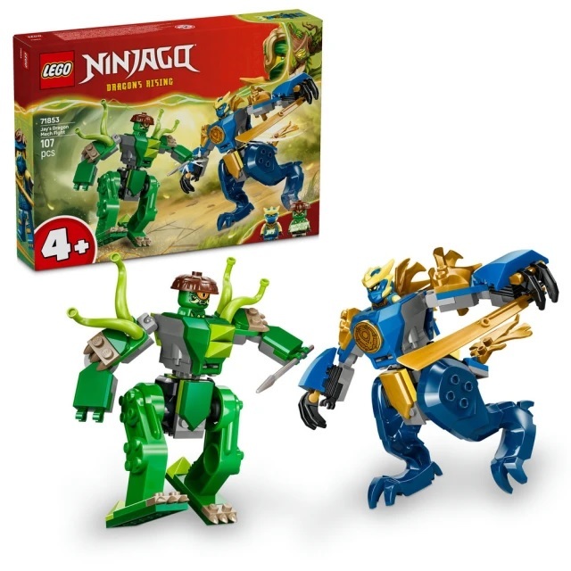 【玩具研究中心】LEGO 樂高 旋風忍者 阿光的猛龍機械人之戰 71853