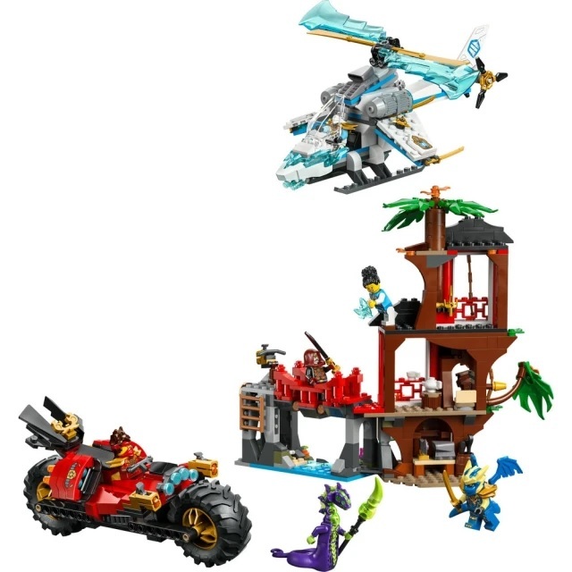 【玩具研究中心】LEGO 樂高 旋風忍者 忍者載具樹屋大戰 71857