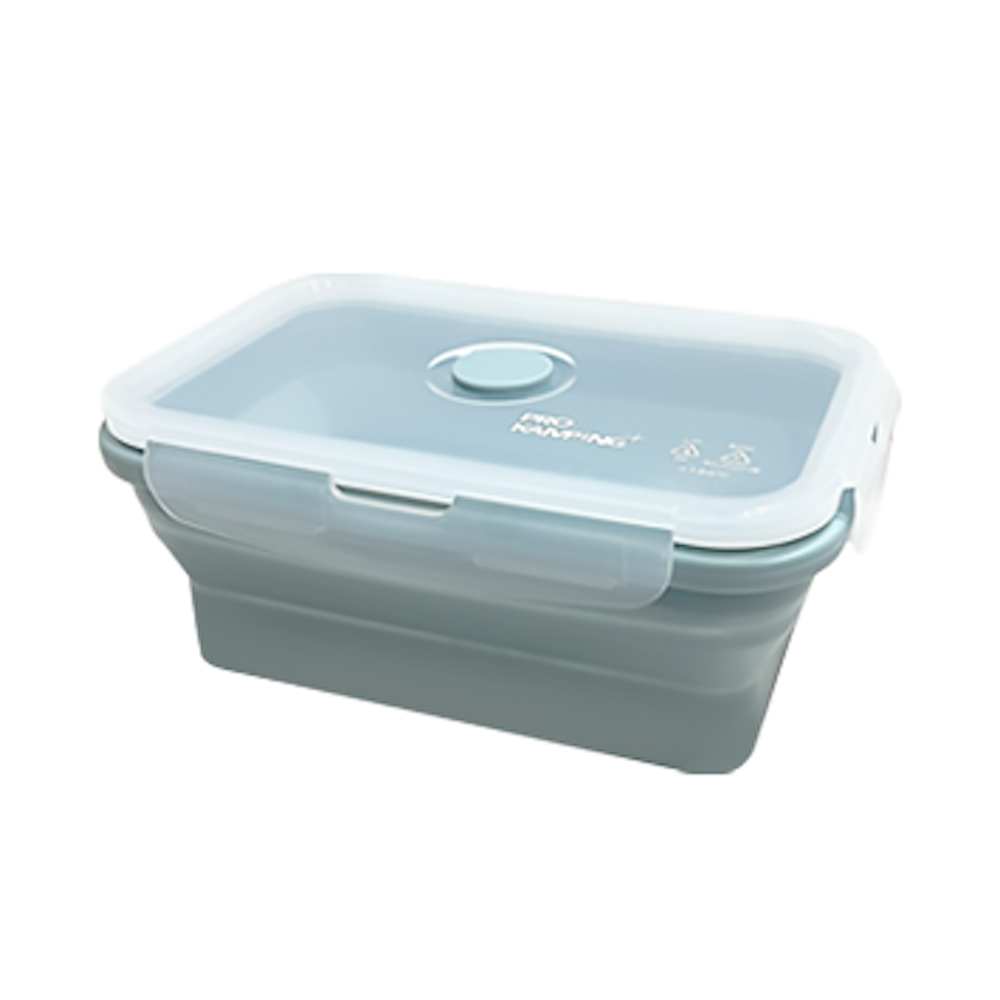 【Pro Kamping領航家】矽膠摺疊保鮮盒800ML PK-011LBU GC14